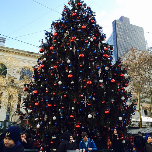 Christmas in Bryant Park- December 12, 2014