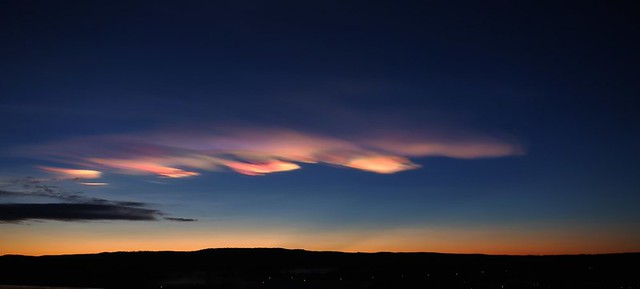Norway: Mother of Pearl Clouds