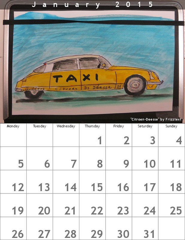 January 2015 Calendar