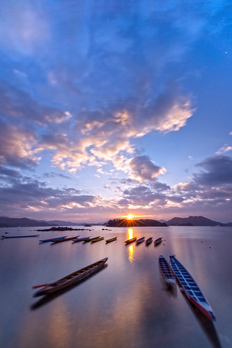 sea hk cloud reflection sunrise hongkong nikon long exposure filter nd 28 d4 1424 saigong