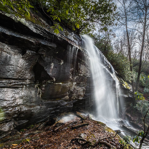 nature water landscape waterfall unitedstates january northcarolina falls brevard 2015 slickrockfalls