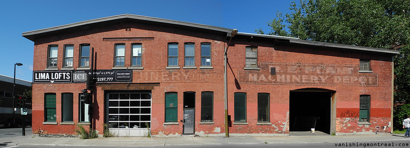 Machinery depot red brick - panoramic
