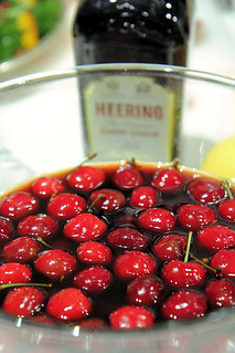 Cherries soaking in cherry brandy IMG_2228-R