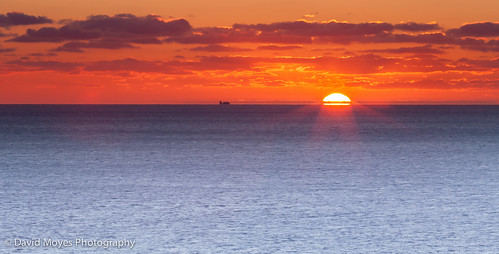 park blue sea england orange sun sunrise downs sussex head south january east national eastbourne beachy 2015