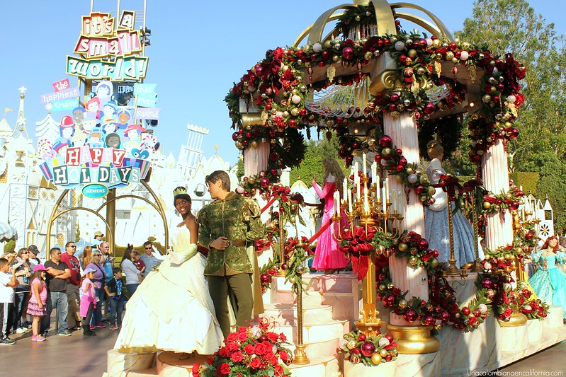Desfile de Navidad en Disneyland