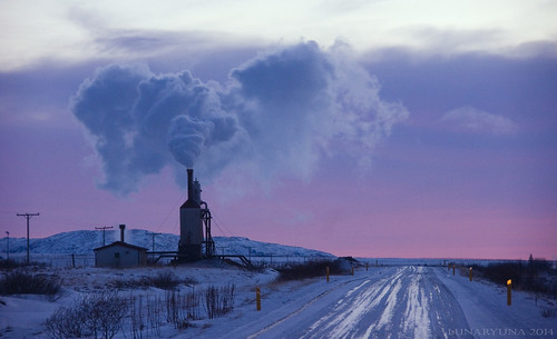 road winter sky snow ice sunrise season iceland steam lunaryuna thenorth steampunk geothermalenergy borehole arnessysla efrireykir thecoloursofthenorth