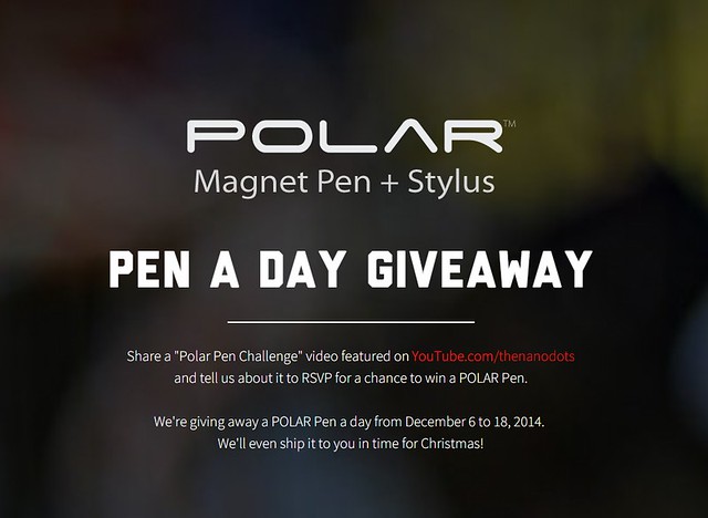 Polar Pen Banner for Giveaway