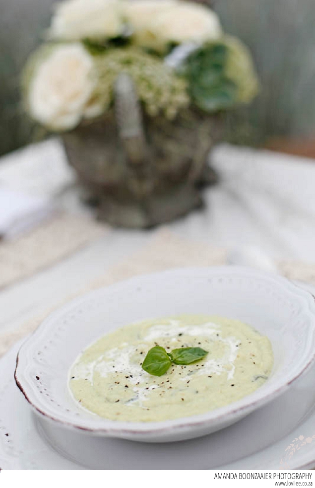 Cold cucumber and avo soup recipe