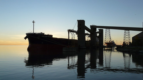 sunset sea argentina port puerto atardecer lumix muelle mar buenosaires barco ship panasonic ingenierowhite bahíablanca fz18 danielsuárezprado