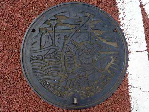 Takamatsu Kagawa, manhole cover 3 （香川県高松市のマンホール３）