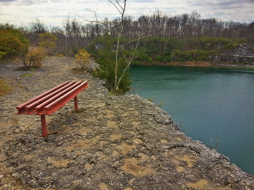 autumn lake fall bench geotagged samsung indiana hdr francepark samsunggalaxys3 kennethlimestonequarry