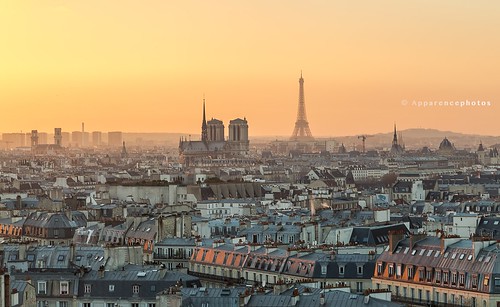 sunset paris notredame cathédrale toureiffel notredamedeparis réveillon parisien paname 31décembre2014