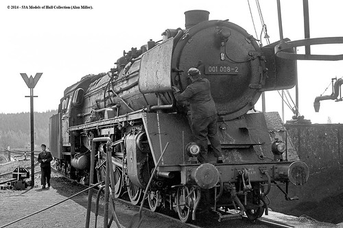 train germany deutschland bavaria eisenbahn railway zug db steam hof dampflok 462 deutschebundesbahn br01 bahnbetriebswerk class001 0010082