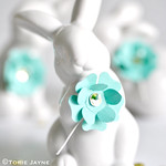 paper flowers for Easter tutorial