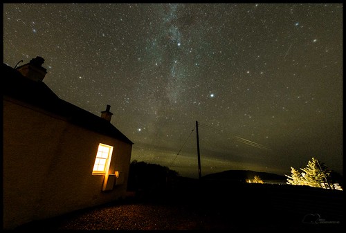 travel night stars scotland nikon argyll cottage d610 aird