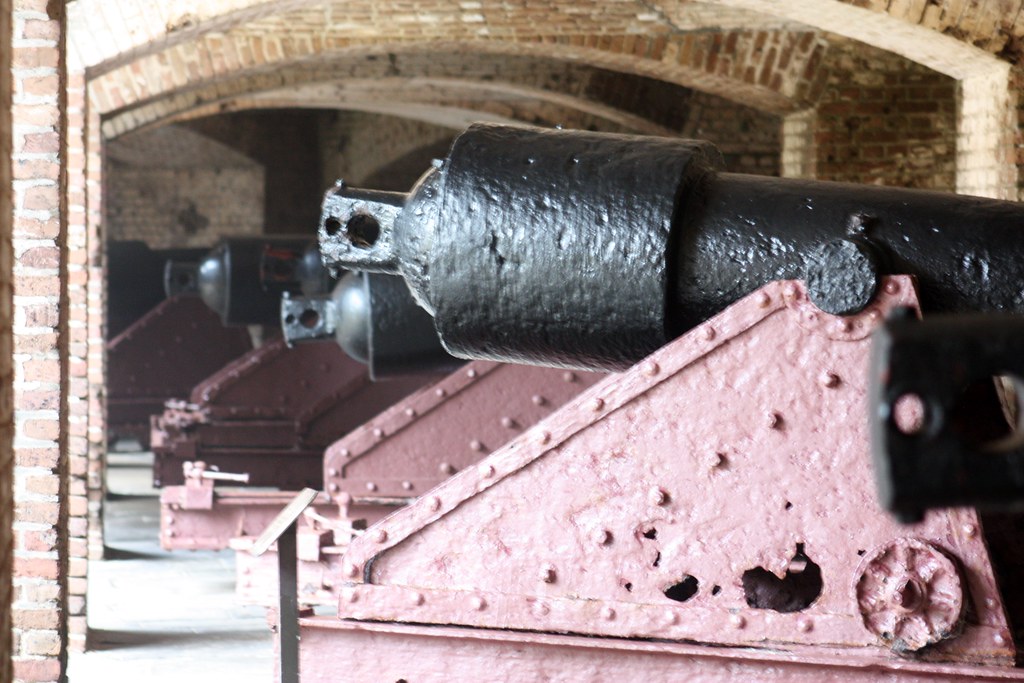 Fort Sumter Canons