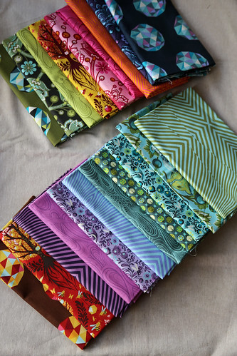 Color Blocks Quilt Fabrics