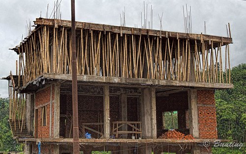meghalaya bamboo houses construction shillong india jorabat assam in