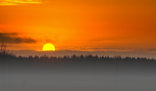 winter red sky yellow fog sunrise landscape haze lithuania winterlandscape vytassinkevicius vytas999 vytassinkevičius