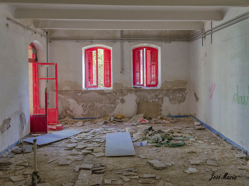 Sanatorio antituberculoso abandonado de Sierra Espuña
