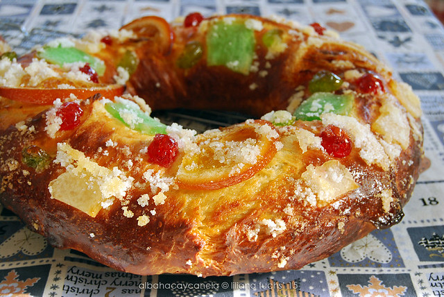 Roscón de Reyes casero