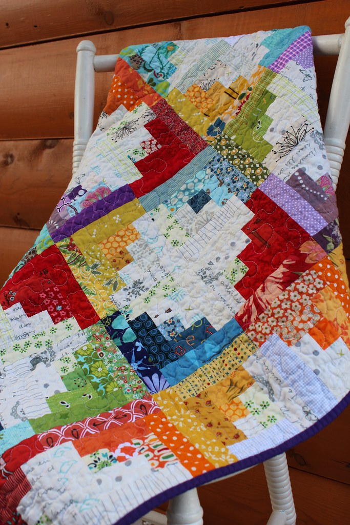Sunshine and Showers Baby Quilt 2