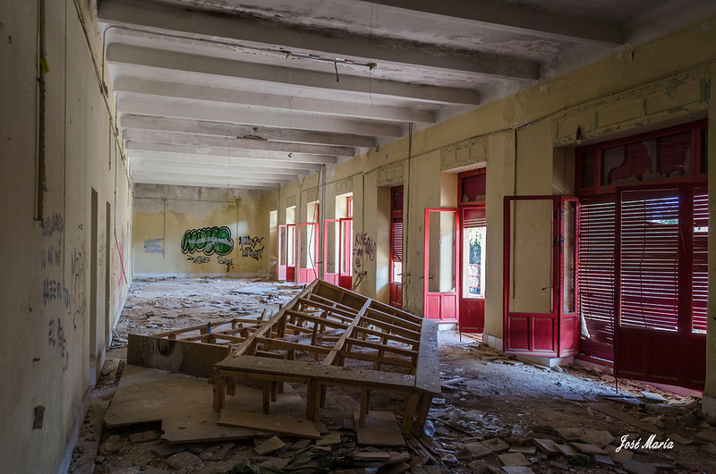 Sanatorio antituberculoso abandonado de Sierra Espuña