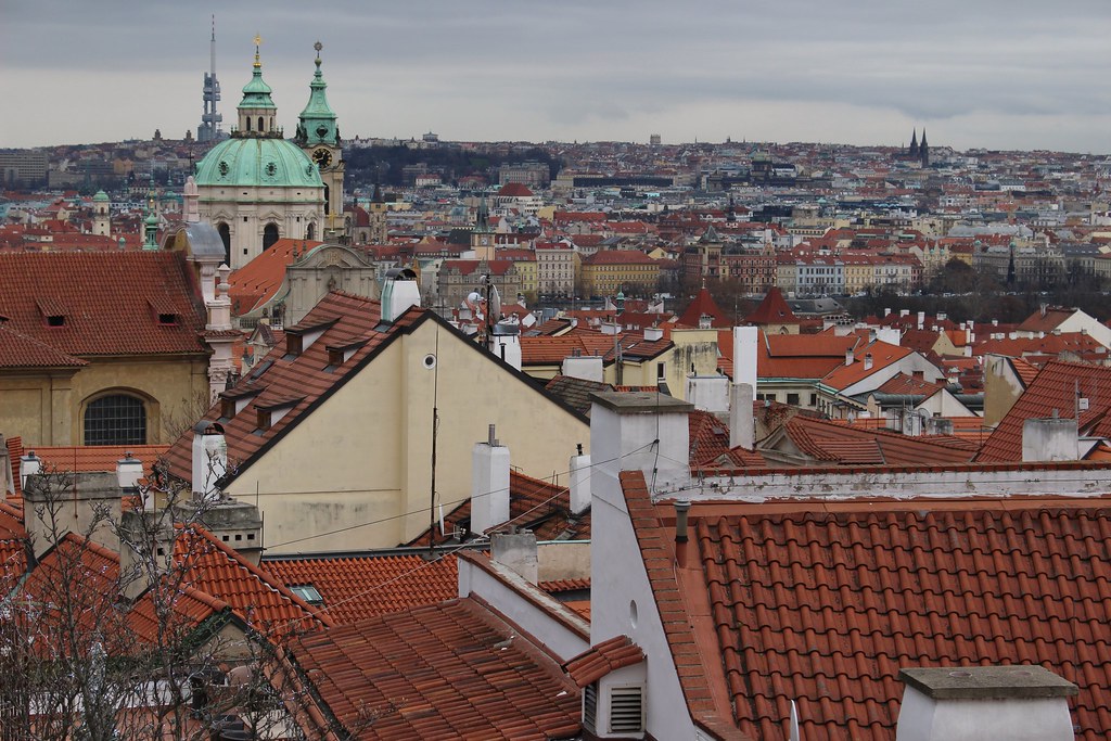 View over Prague