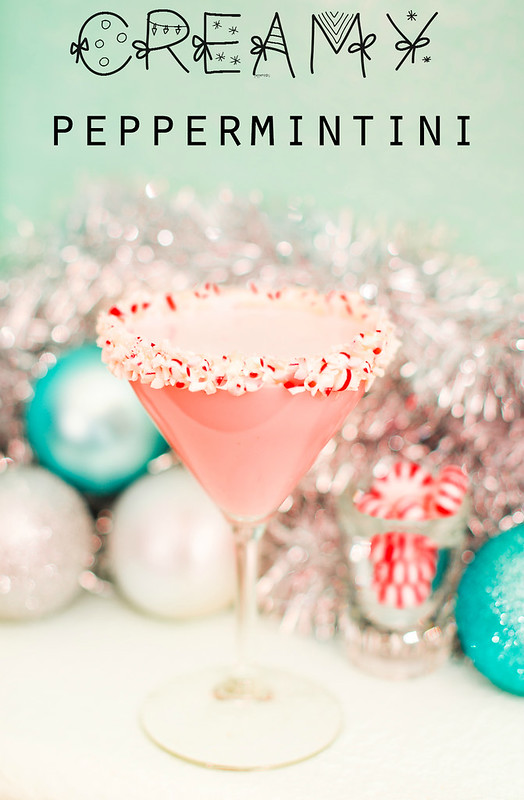creamy peppermintini peppermint martini #sweetnlowstars in_the_know_mom