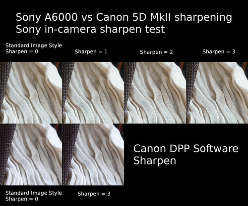Image "sharpness" test - Sony A6000 vs Canon 5D MkII