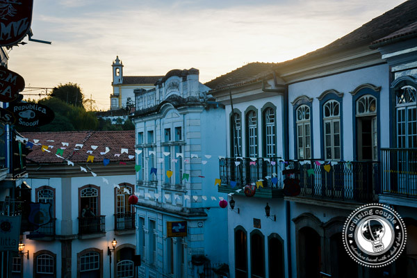 Ouro Preto at Sunset