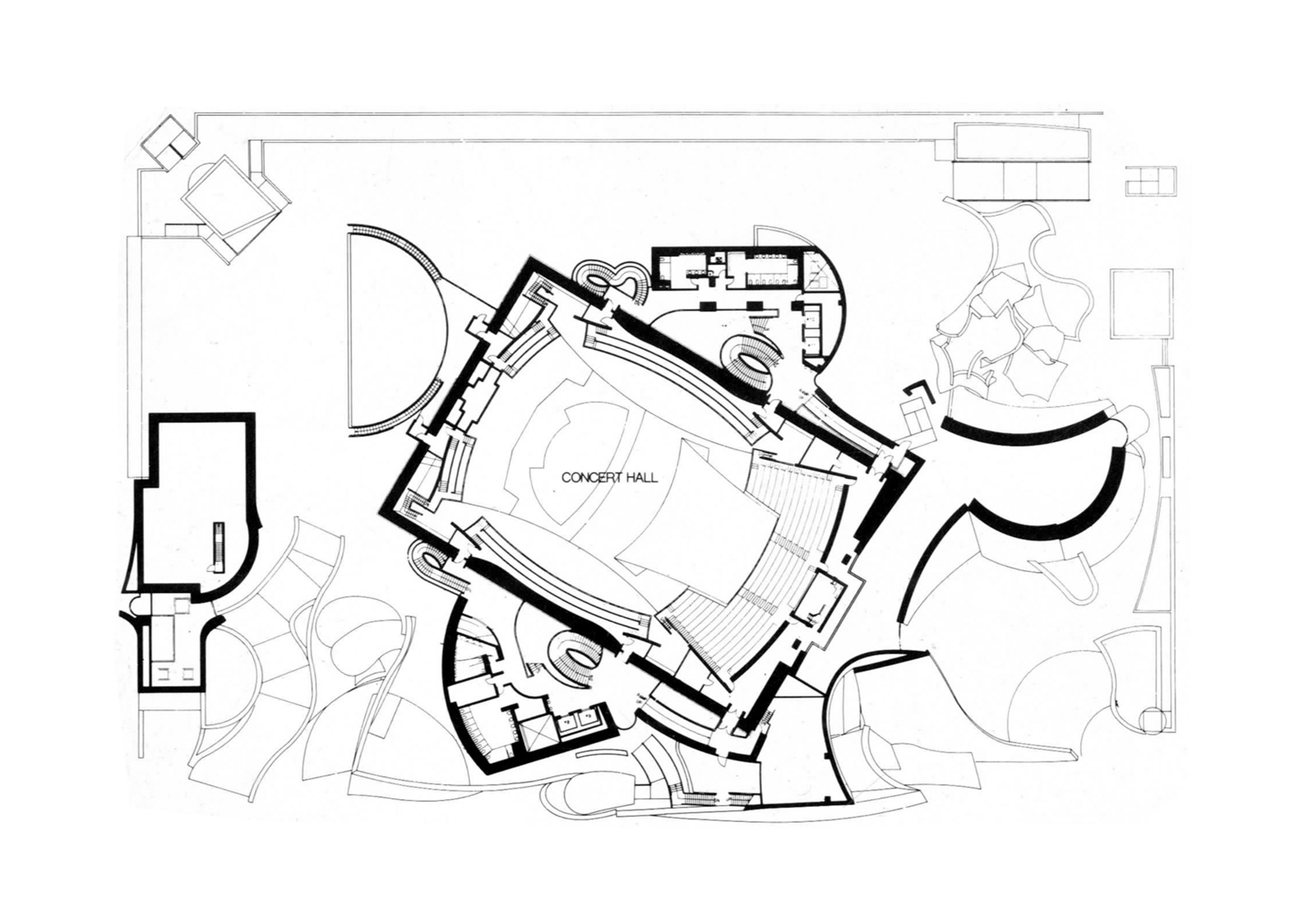 28 Walt Disney Concert Hall Floor Plan B 246 Rner Project