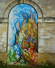 Saint Jean d- Angely, graffiti ancienne caserne - Photo of Fontenet