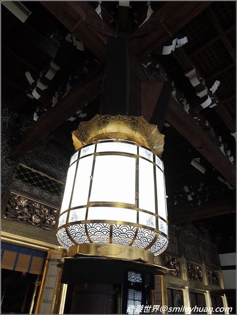 西本願寺。燈飾