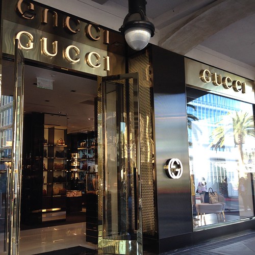 Gucci's boutique, Santana Row, San Jose