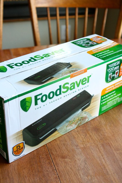 foodsaver® vacuum sealer review and giveaway