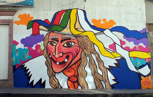 mexico graffiti mascara graff michoacan cheran viejito charquipunk charq