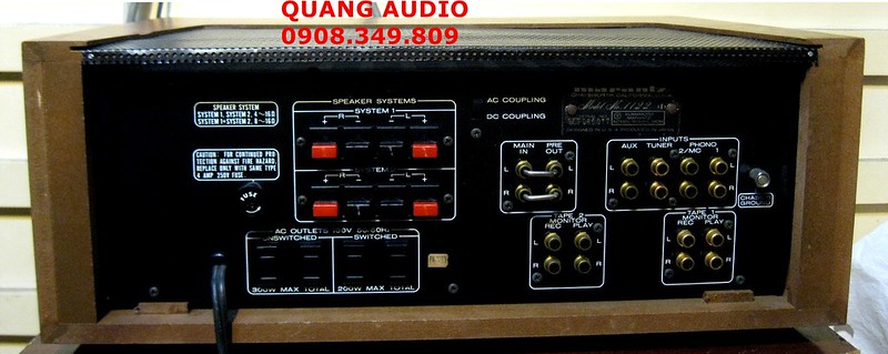 Quang Audio chuyên âm thanh cổ,amly,loa,đầu CD,băng cối,lọc âm thanh equalizer - 12