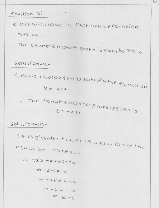 RD Sharma Class 9 Solutions Chapter 13 Linear Equations in Two Variables 34