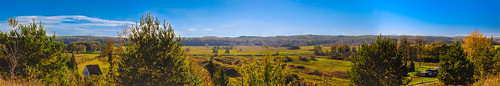 panorama landschaft brandenburg niederfinow stecherschleuse