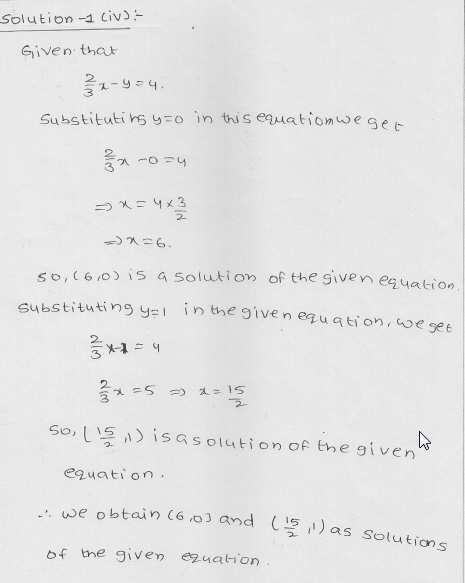 RD Sharma Class 9 Solutions Chapter 13 Linear Equations in Two Variables 8.