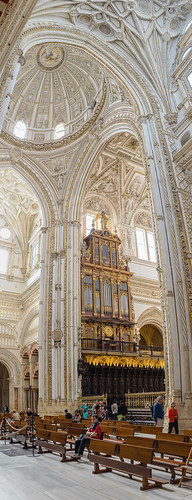 andalucía spain interior andalucia unesco organ dome cordoba mezquita córdoba