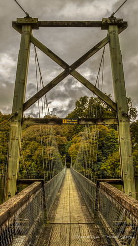 bridge newzealand lake arnold westcoast suspensionbridge hdr brunner canonefs1785mm arnoldriver canon600d