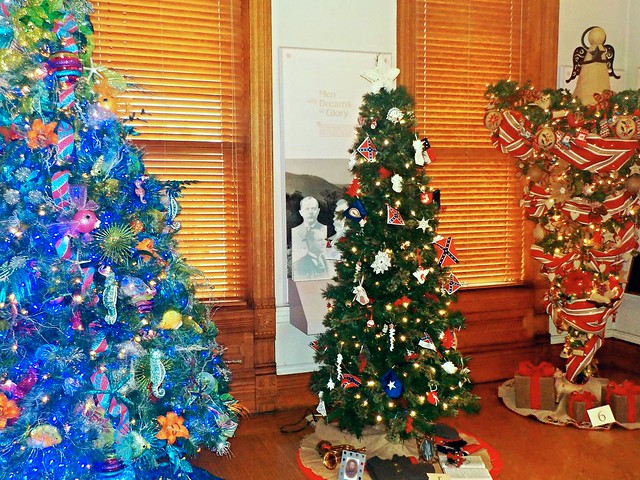 Trees come in all shapes, colors and sizes at the Festival of Trees at Southwest Virginia Museum Historical State Park