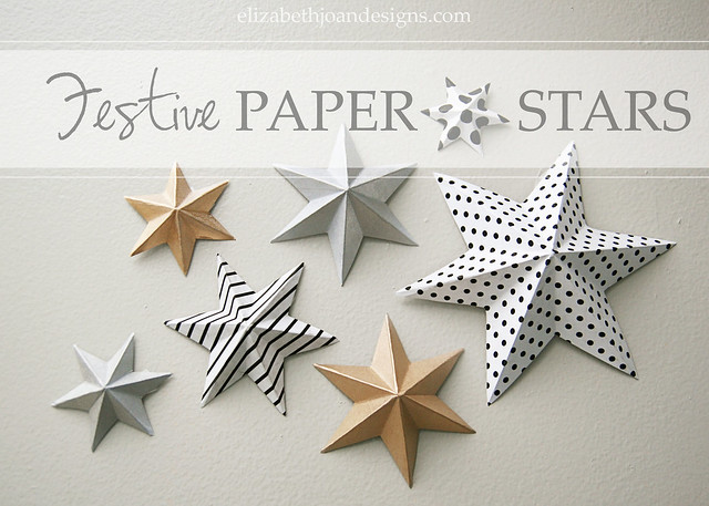 Festive Paper Stars