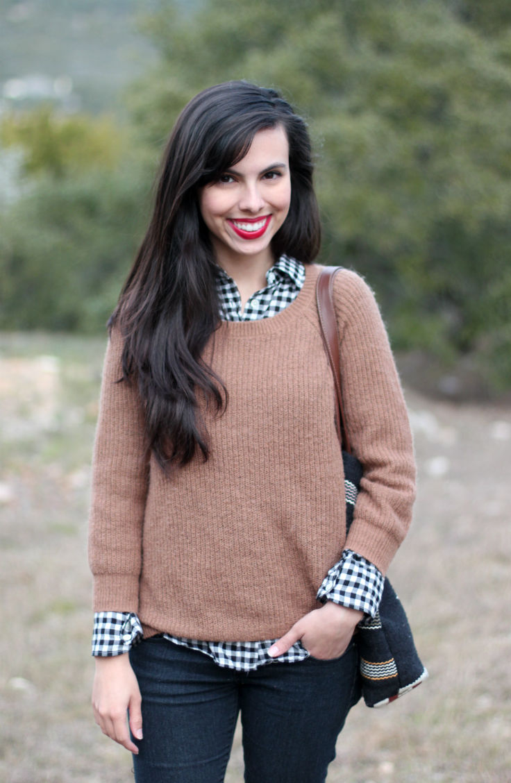 casual winter outfit ideas inspiration, brown leather over the knee boots, austin texas style blogger, austin fashion blogger, austin texas fashion blog