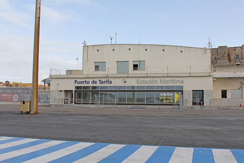 Ferry Terminal in Tarifa, Spain
