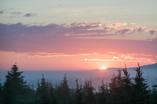 canada sunrise landscape newbrunswick paysage leverdesoleil