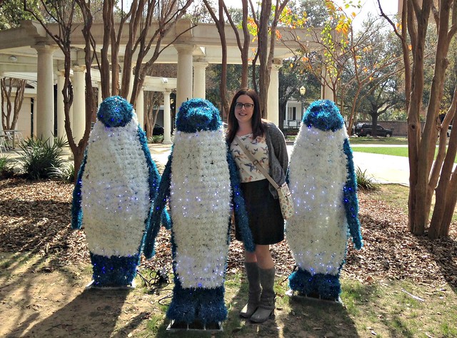 Me with penguins