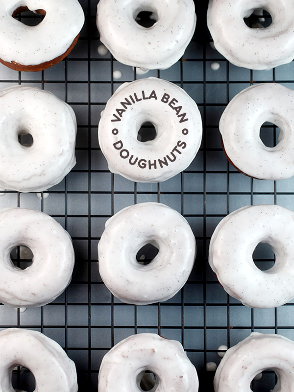 Vanilla Bean Doughnuts